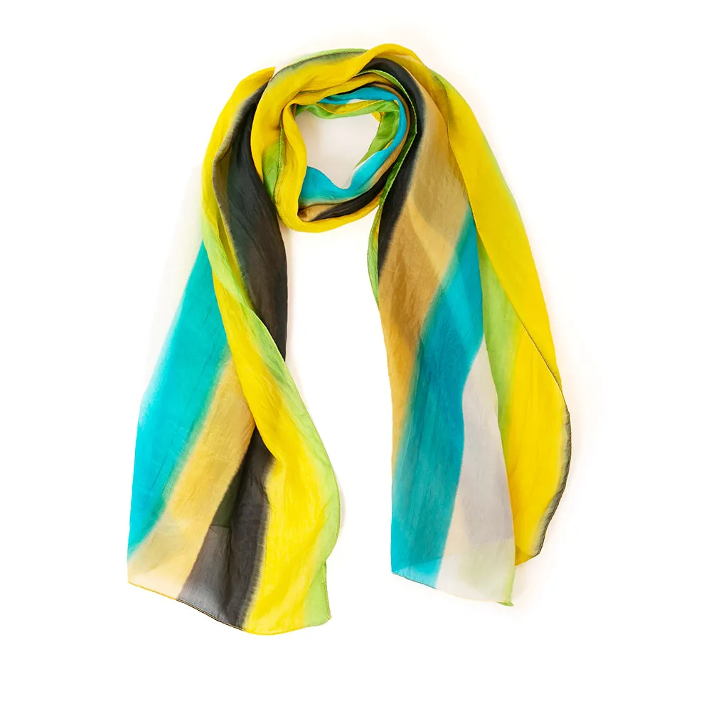 100% Silk Demi Scarf