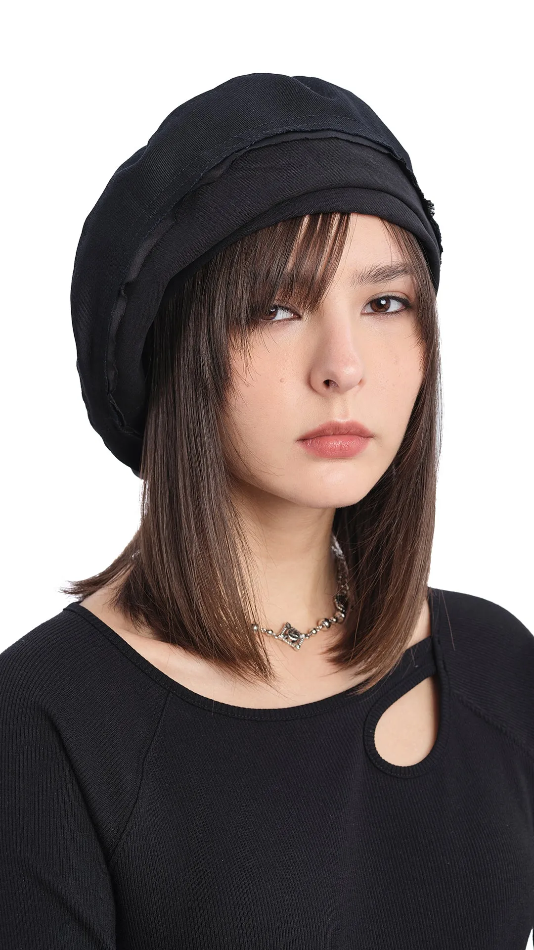 3 Layers Full Moon Beret