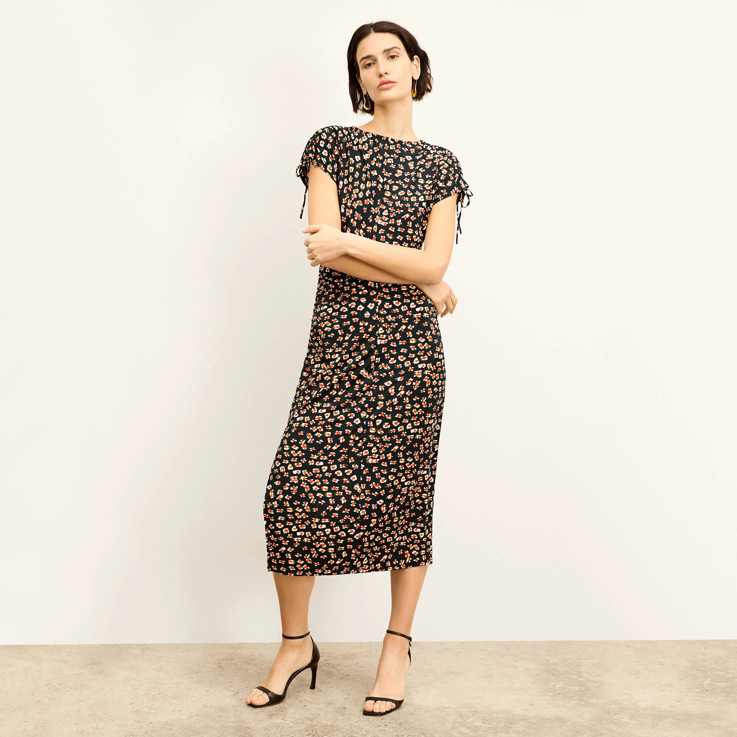 Aisling Dress - Printed Jersey :: Kaleidoscope Print