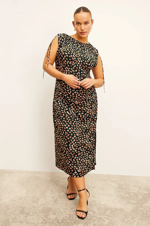 Aisling Dress - Printed Jersey :: Kaleidoscope Print