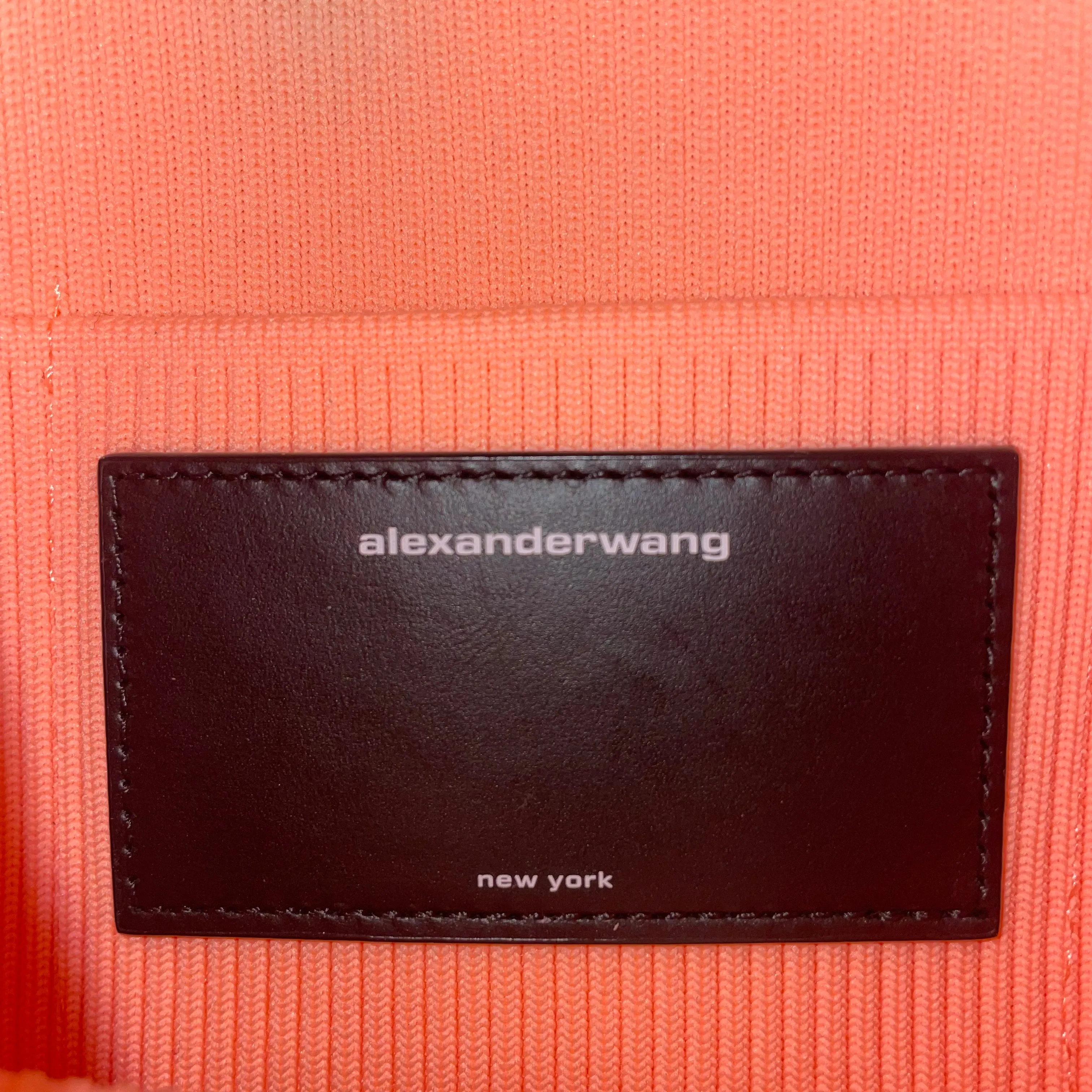 Alexander Wang/Hand Bag/ORN/Small Ryan Rib Knit