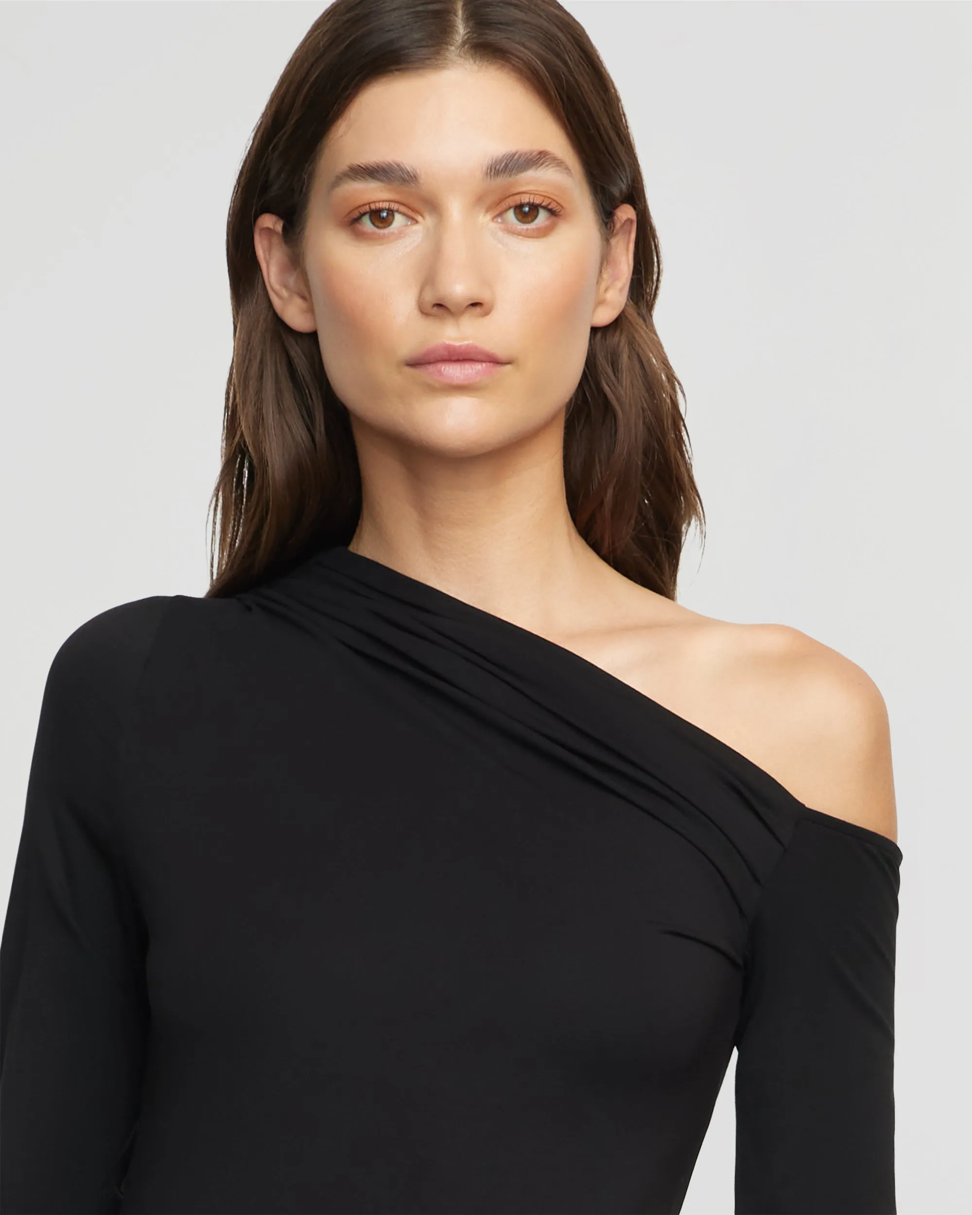 Alina Off-Shoulder Jersey Dress