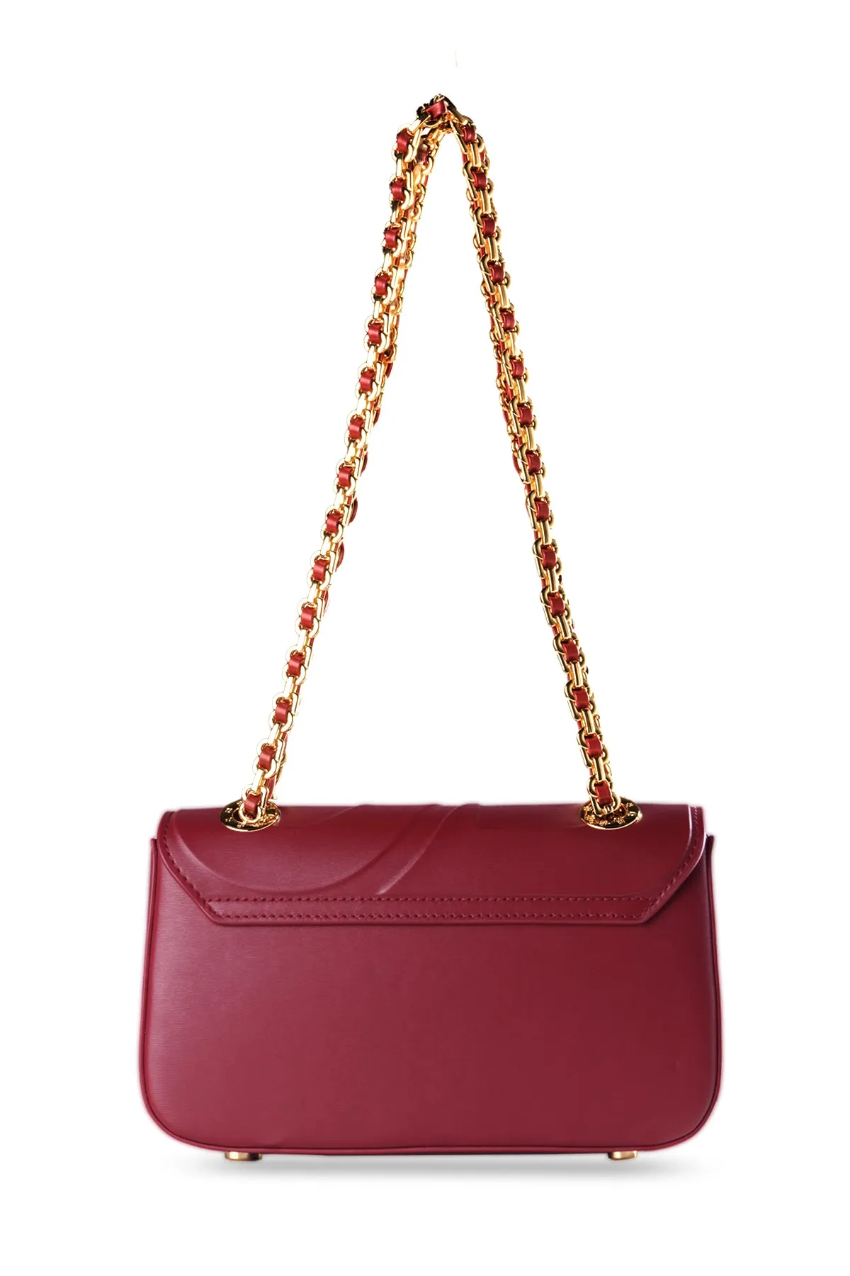 Alma Chain Bag Small - Red