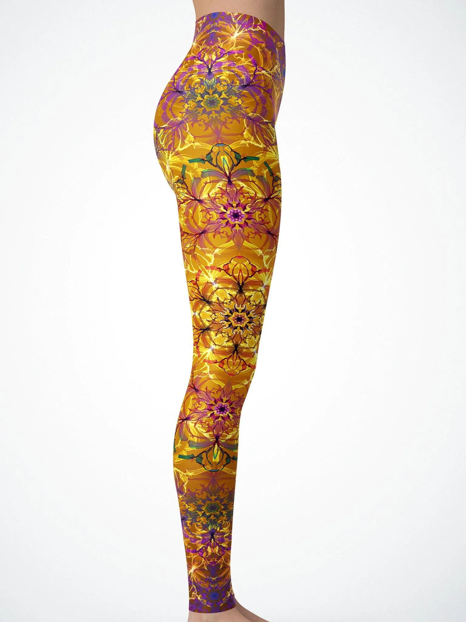 Autumn Mandala Tights