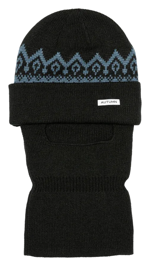 AUTUMN Mask Beanie Black