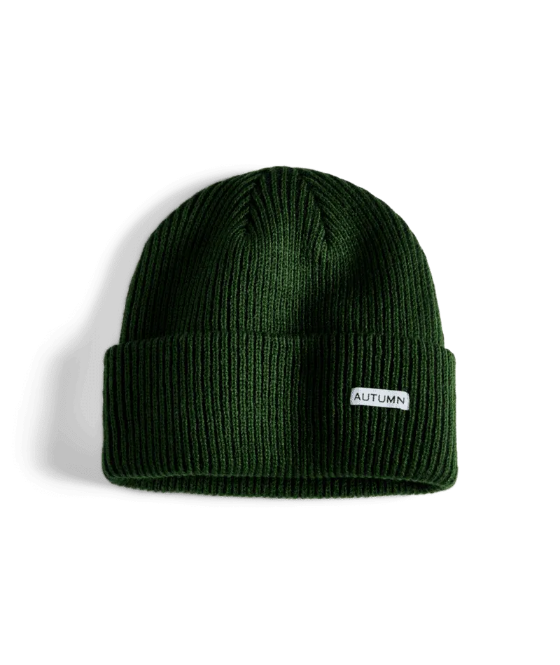 AUTUMN Select Cord Beanie Evergreen/Black