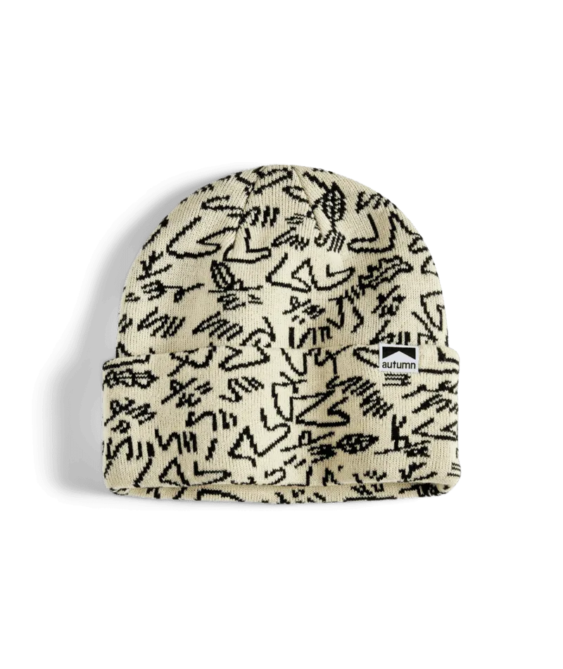 AUTUMN Surplus Gus Camo Beanie Natural