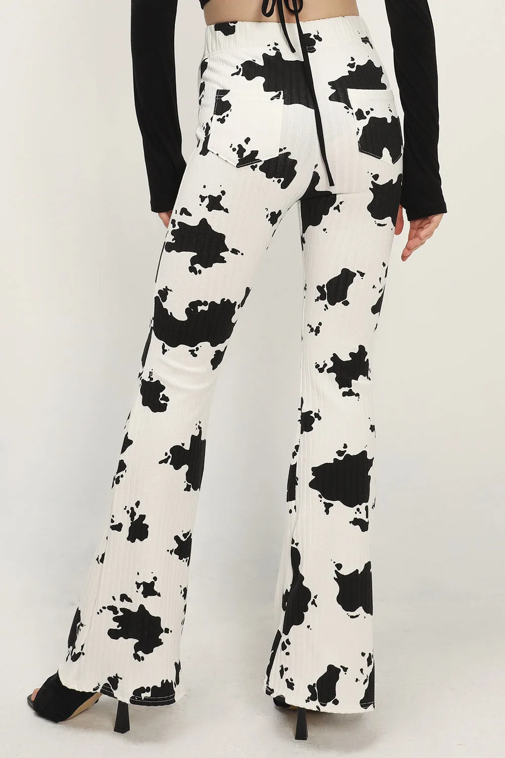 Bailey Printed Bootcut Pants