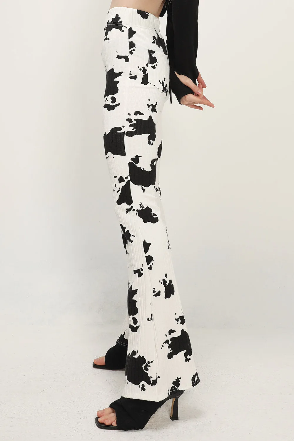 Bailey Printed Bootcut Pants