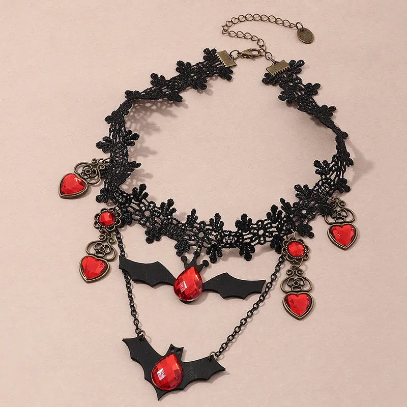 Bat Halloween Necklace