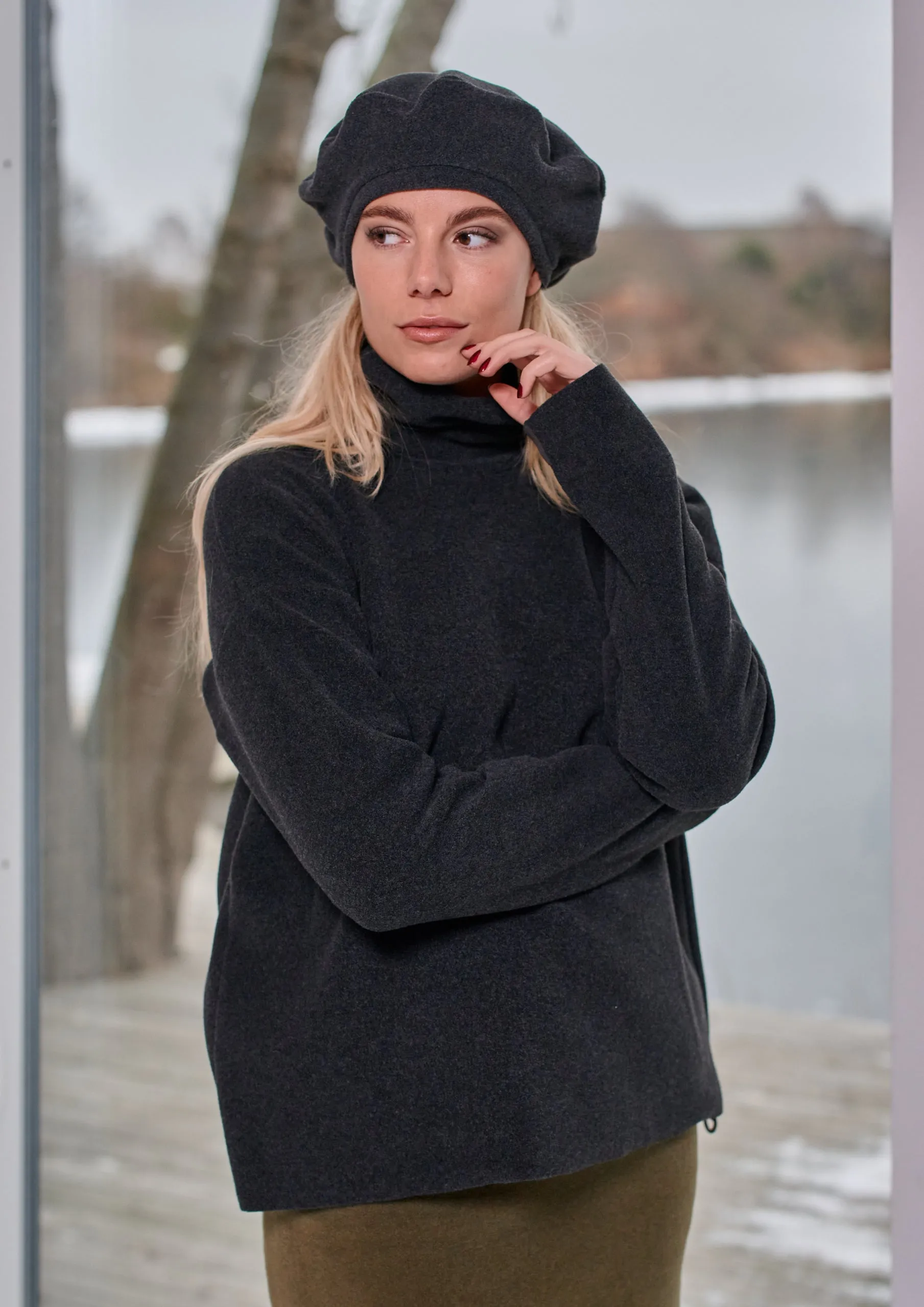 BERET - 4105 - SOFT BLACK