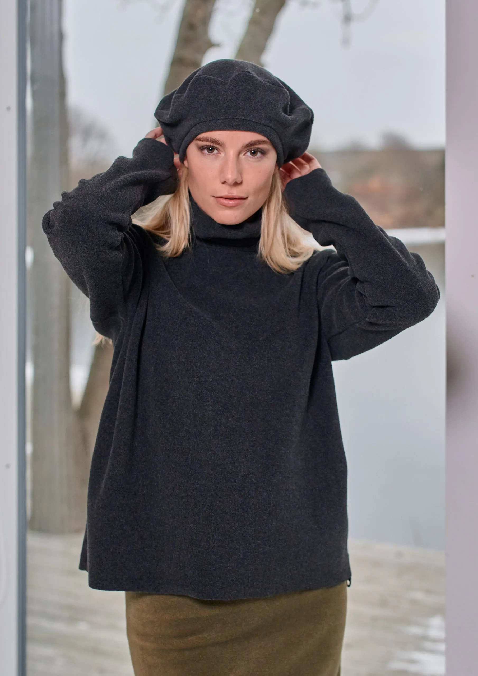 BERET - 4105 - SOFT BLACK