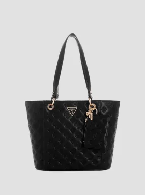 Black Noelle La Femme Small Tote Bag