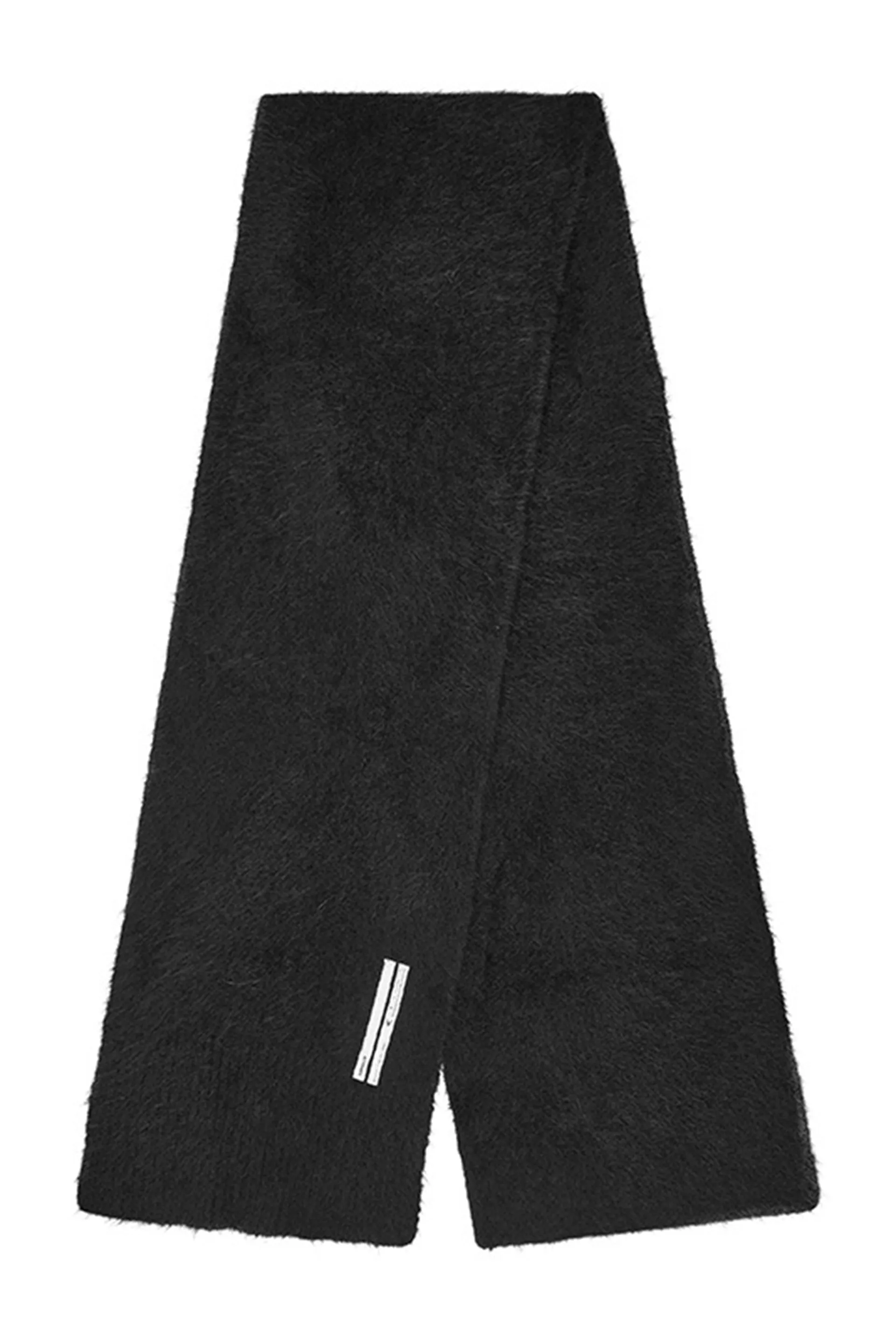 Black Overlength Scarf