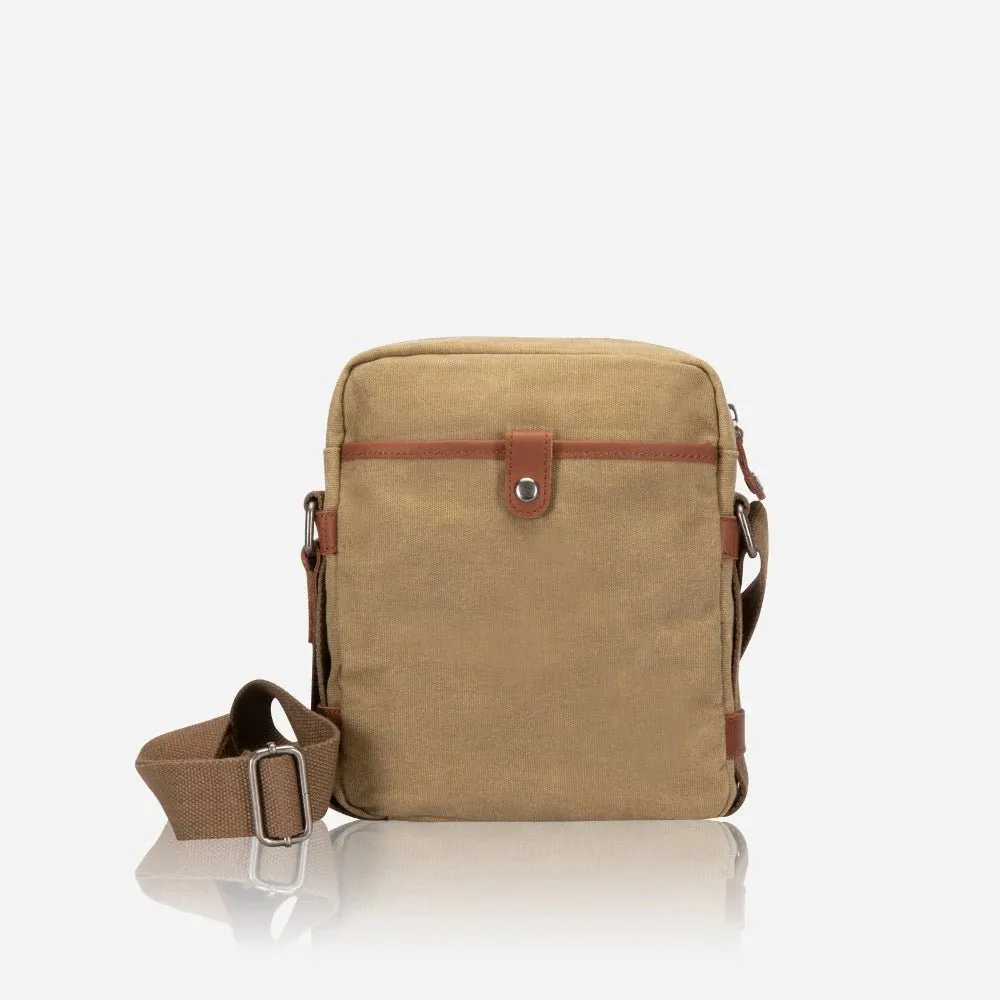 Brando Duvall Small Crossbody Bag | Khaki