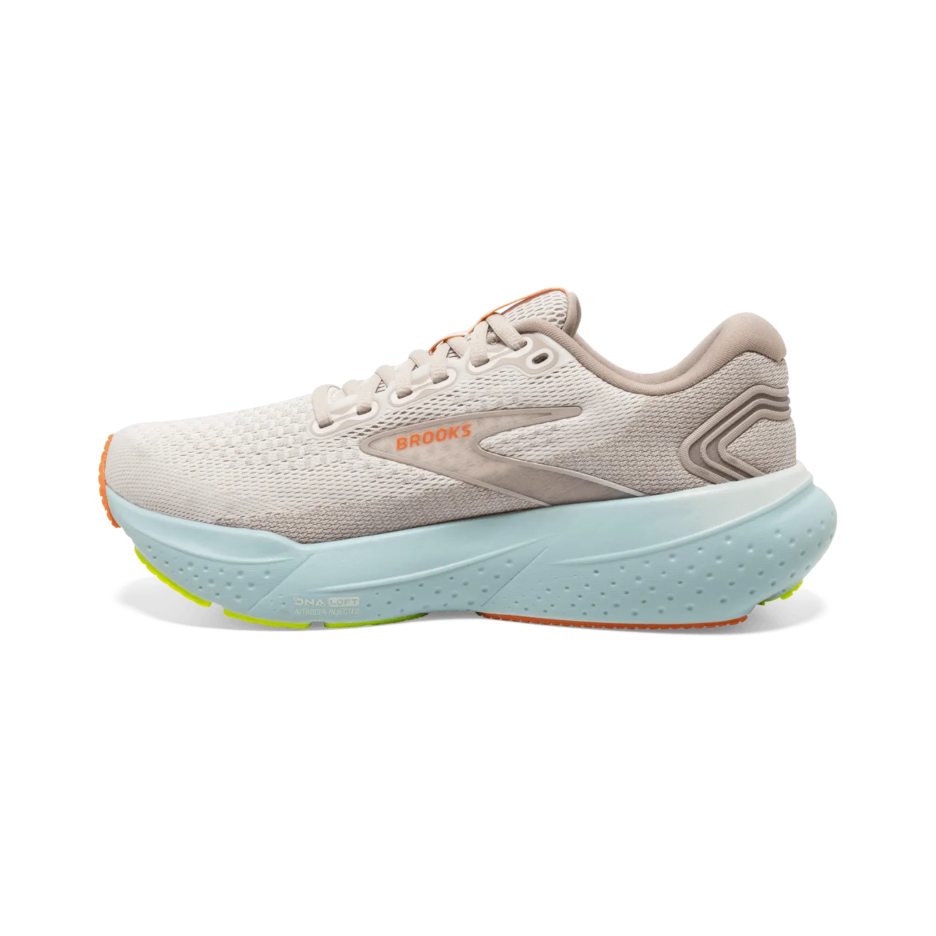 Brooks Glycerin 21 (B Width) - Coconut/Aqua/Autumn Sunset (Womens)