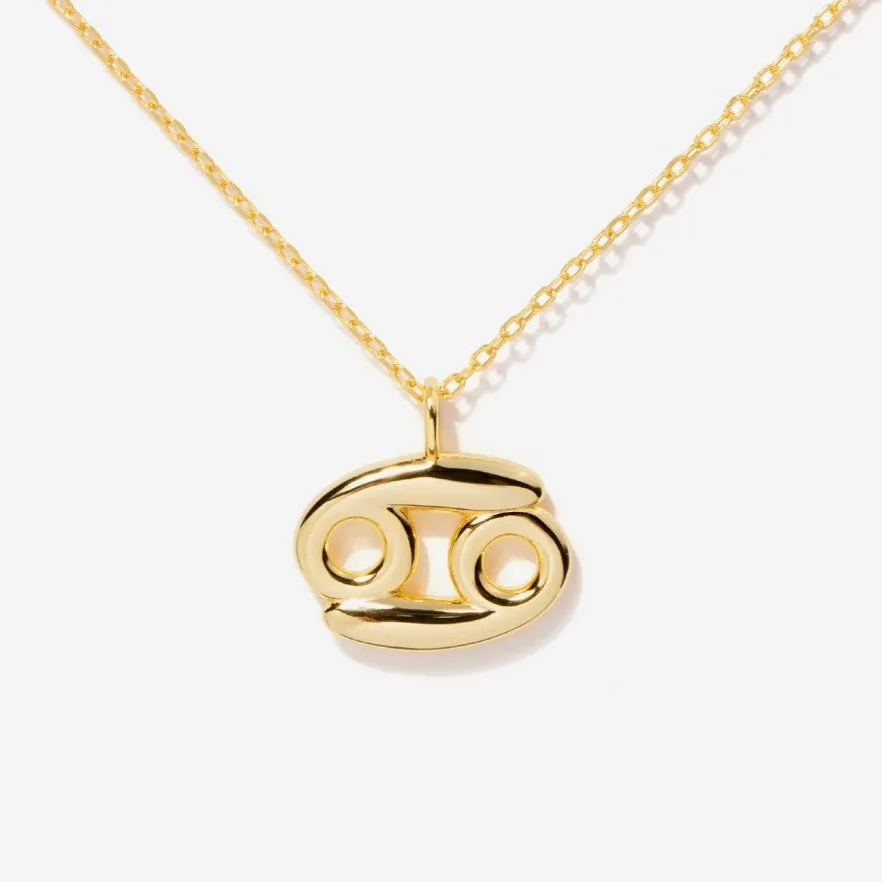 Cancer Zodiac Necklace