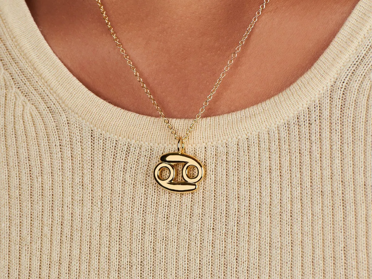 Cancer Zodiac Necklace