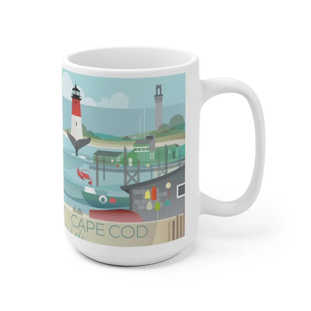 CAPE COD 11OZ OR 15 OZ CERAMIC MUG