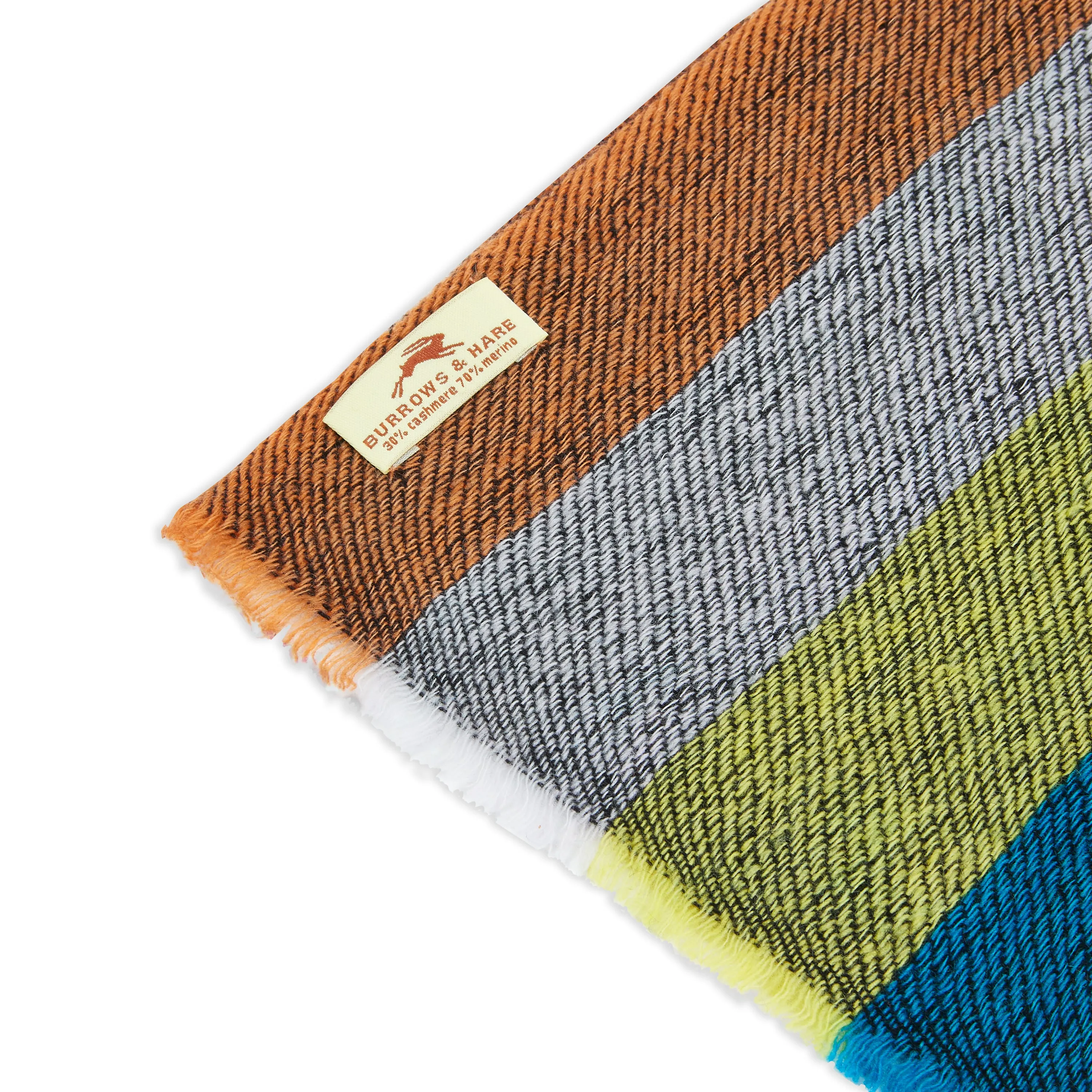 Cashmere & Merino Wool Scarf - Stripe V2