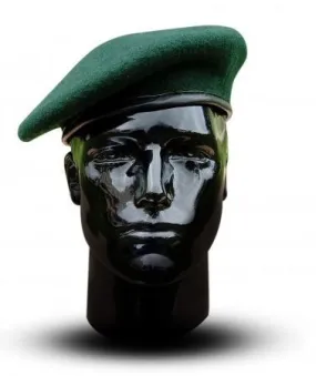 Cobra Wool Military Beret- Rifle Green