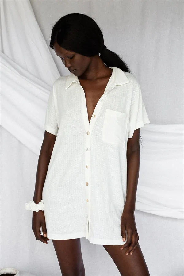 Cosy Shirt Dress - Jersey