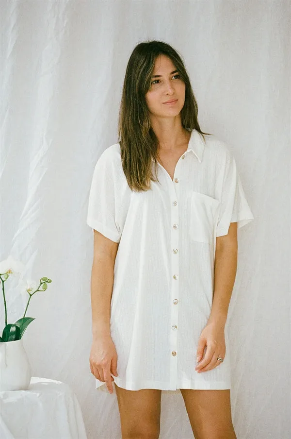 Cosy Shirt Dress - Jersey