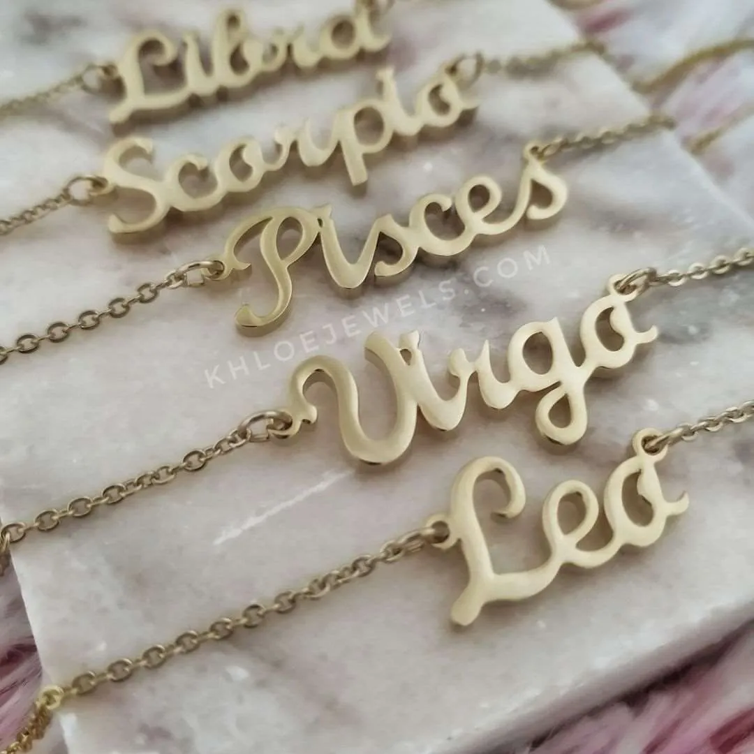 Cute Zodiac Necklace