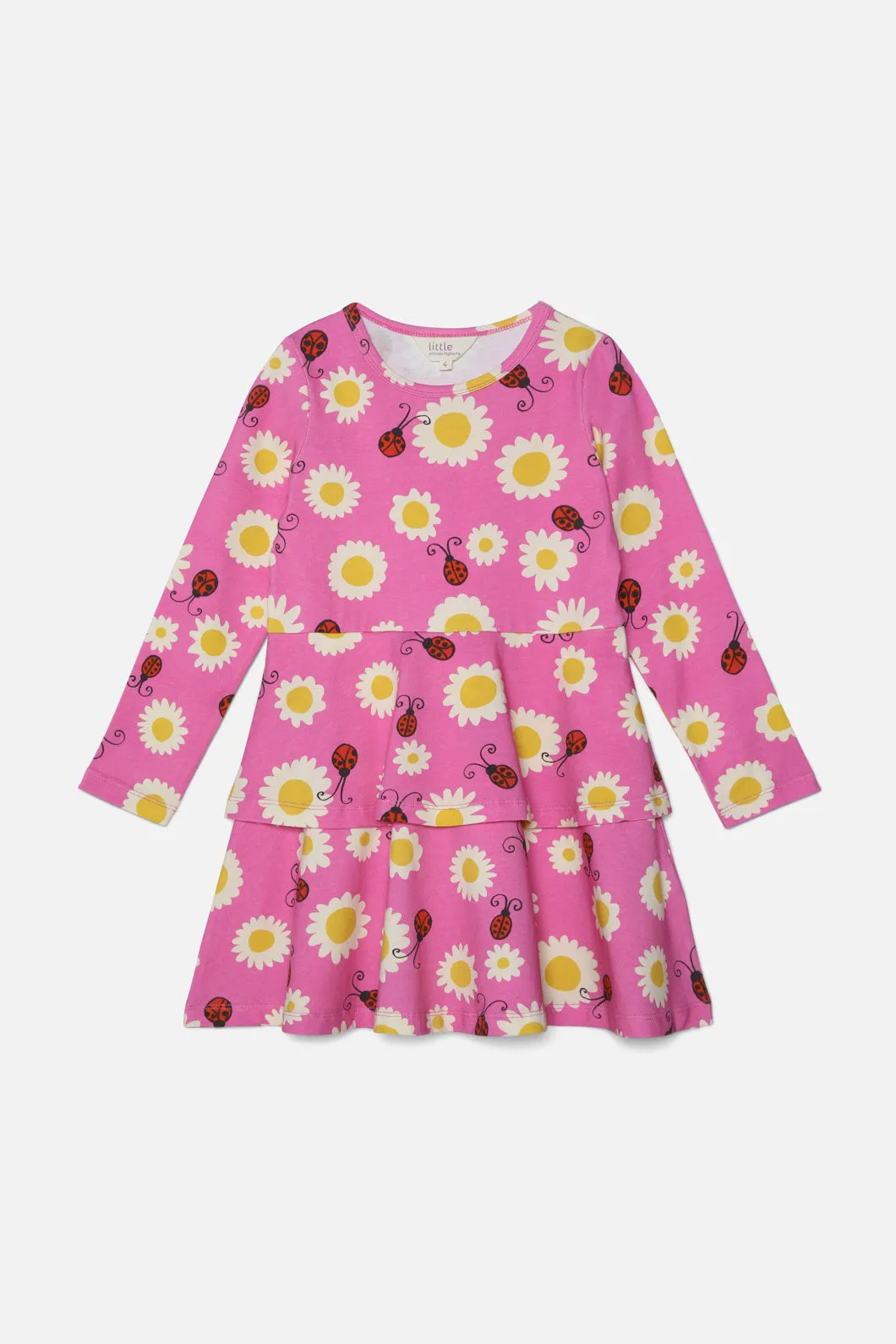 Daisy Ladybird Kids Jersey Dress