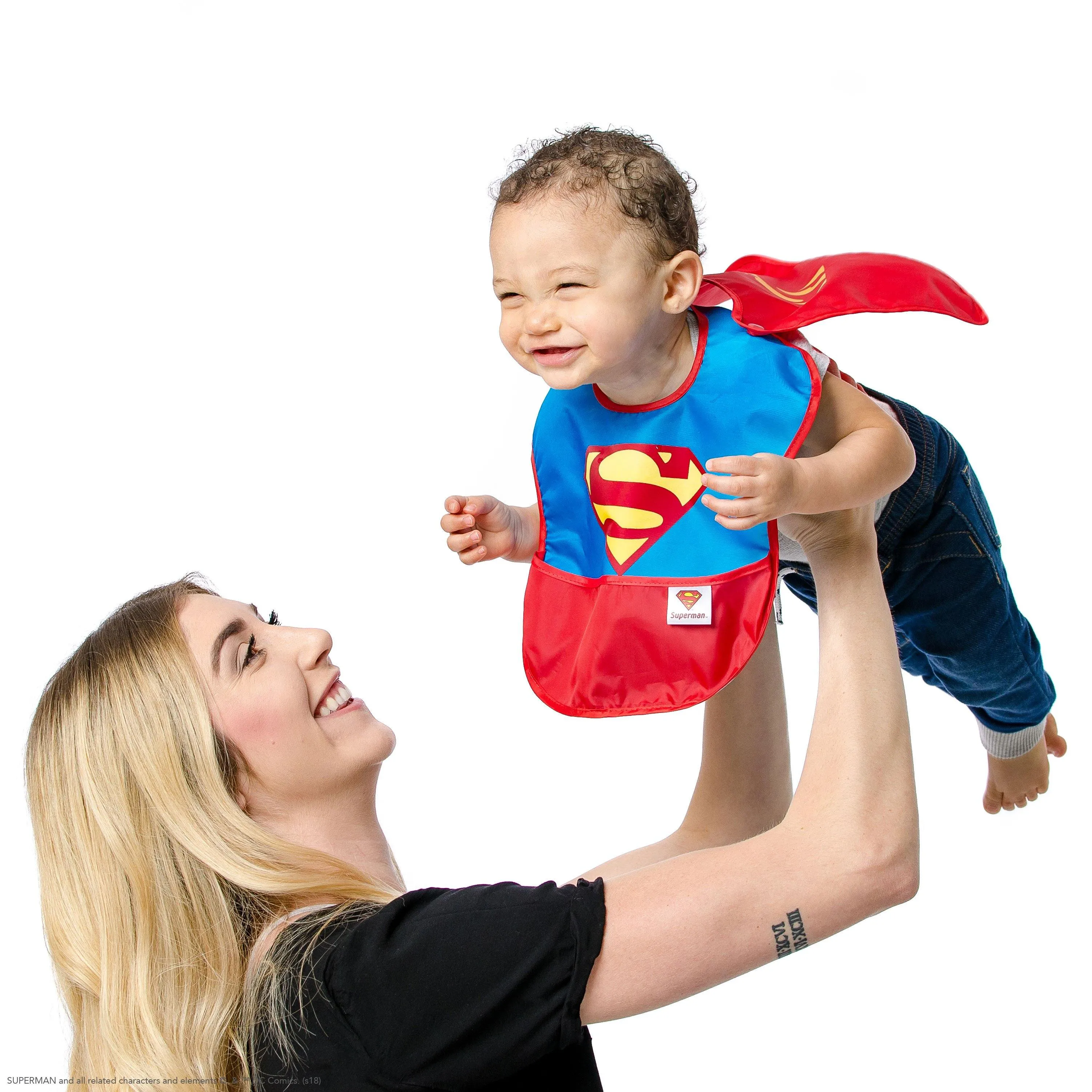 DC Comics Superman SuperBib with Cape