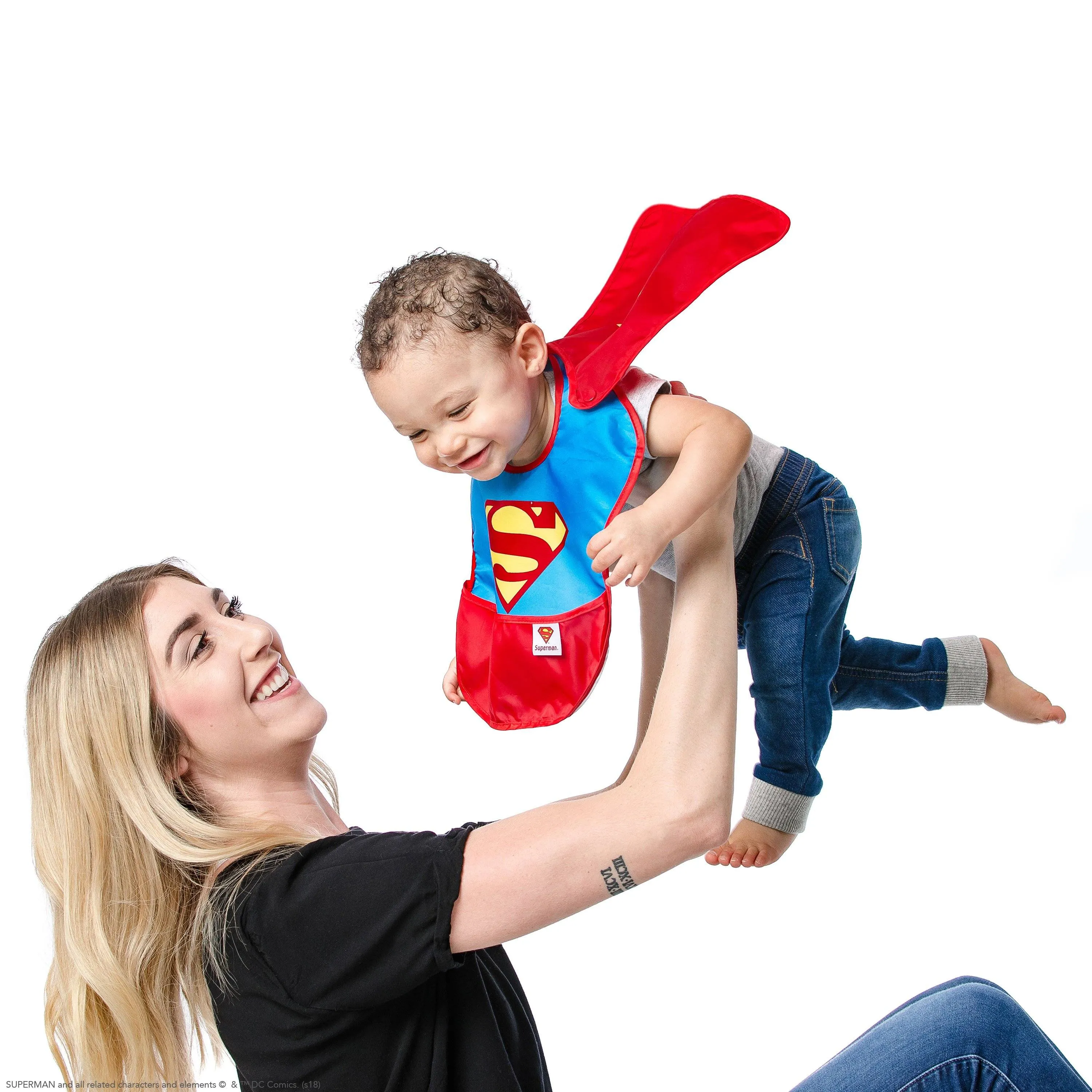 DC Comics Superman SuperBib with Cape