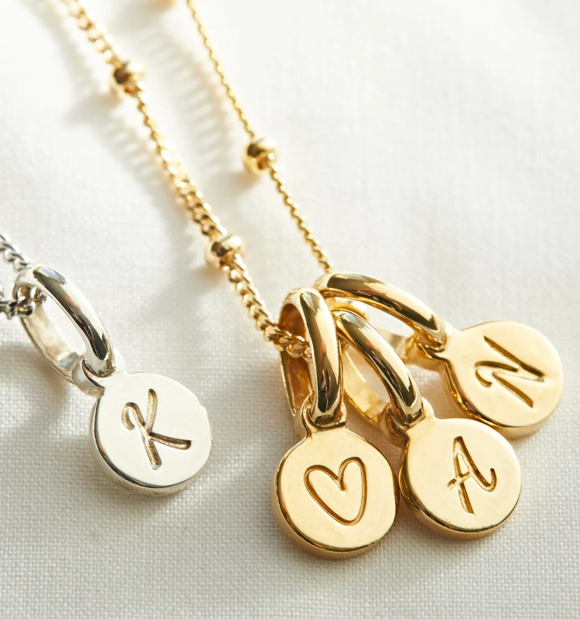 Double Initials Necklace