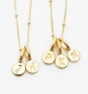 Double Initials Necklace