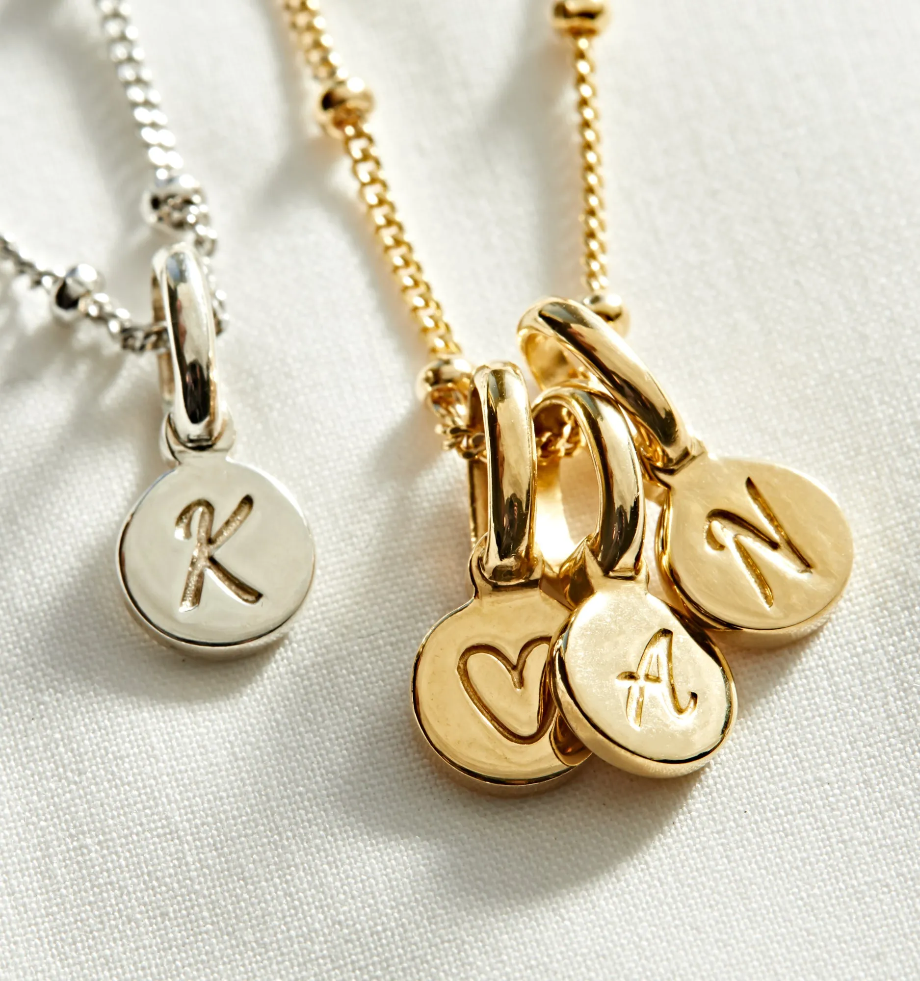 Double Initials Necklace