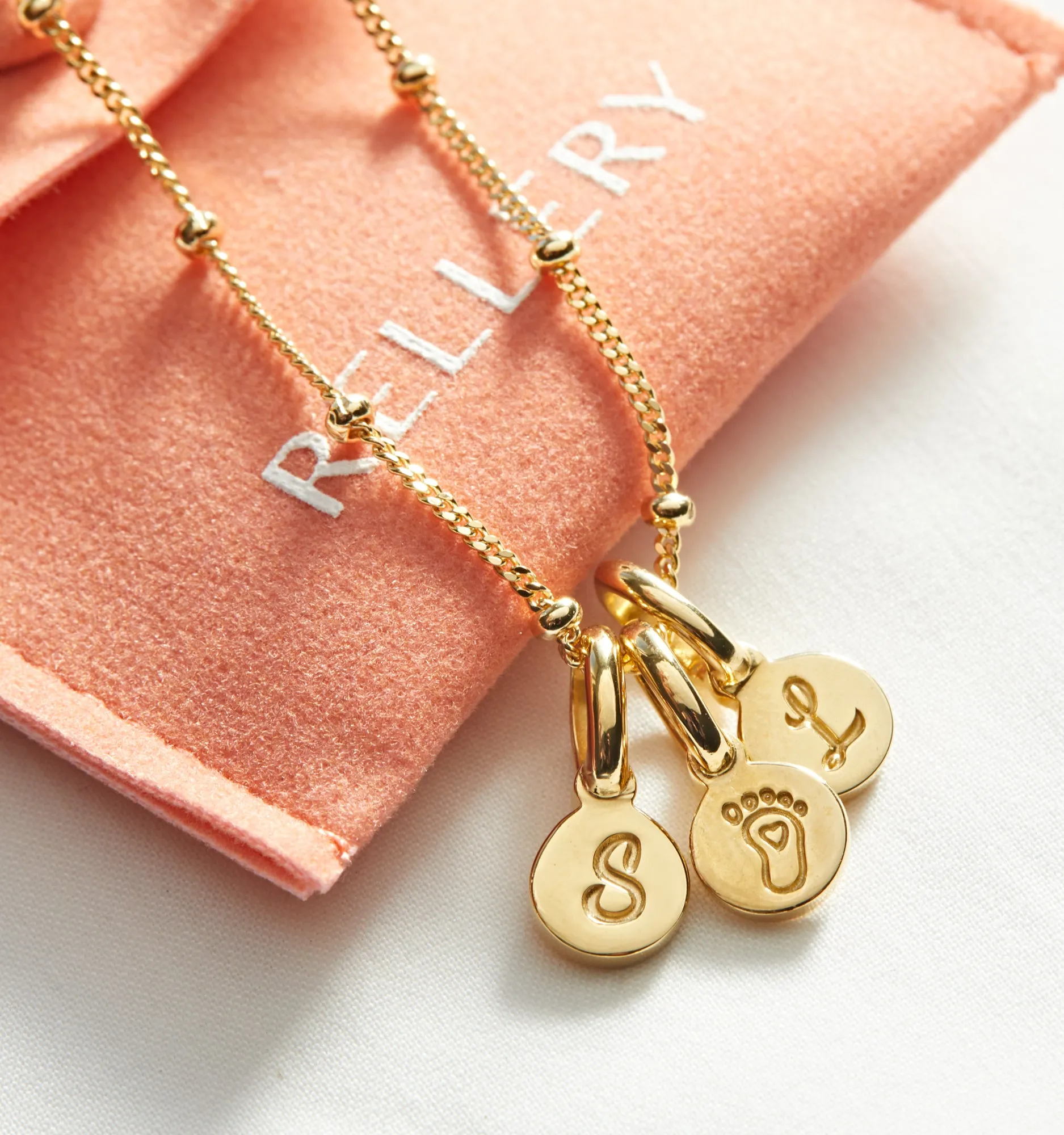 Double Initials Necklace