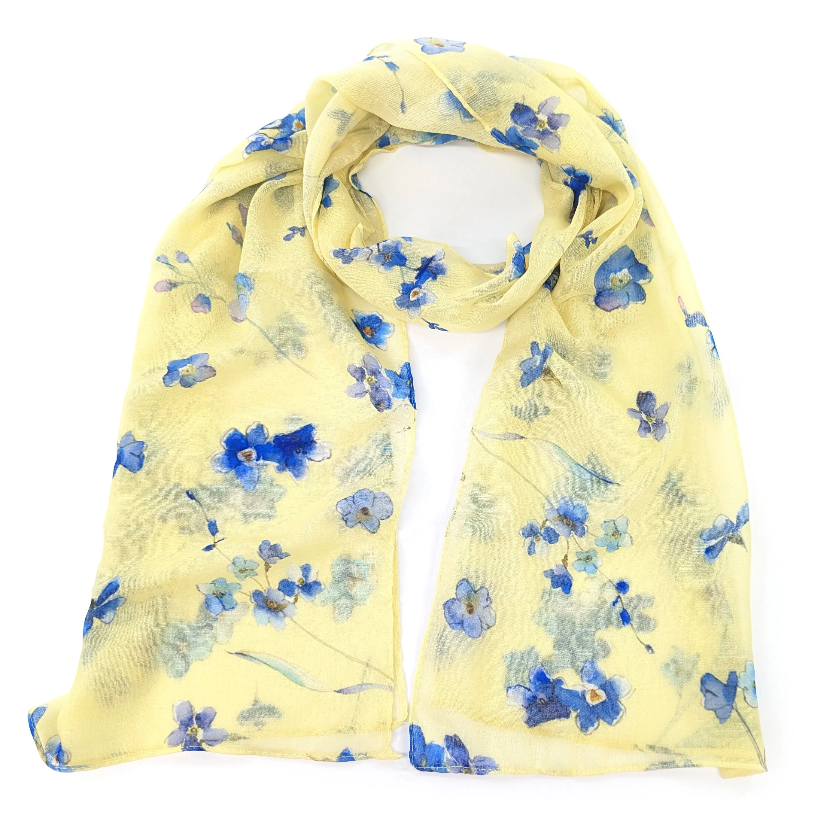 Forget Me Not Scarf | The Scarf Giraffe Exclusive Design