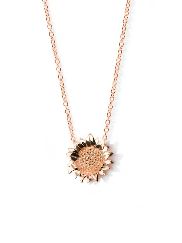 Hope Sunflower Necklace