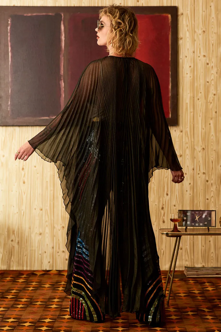 Into the Night Pleated Cape