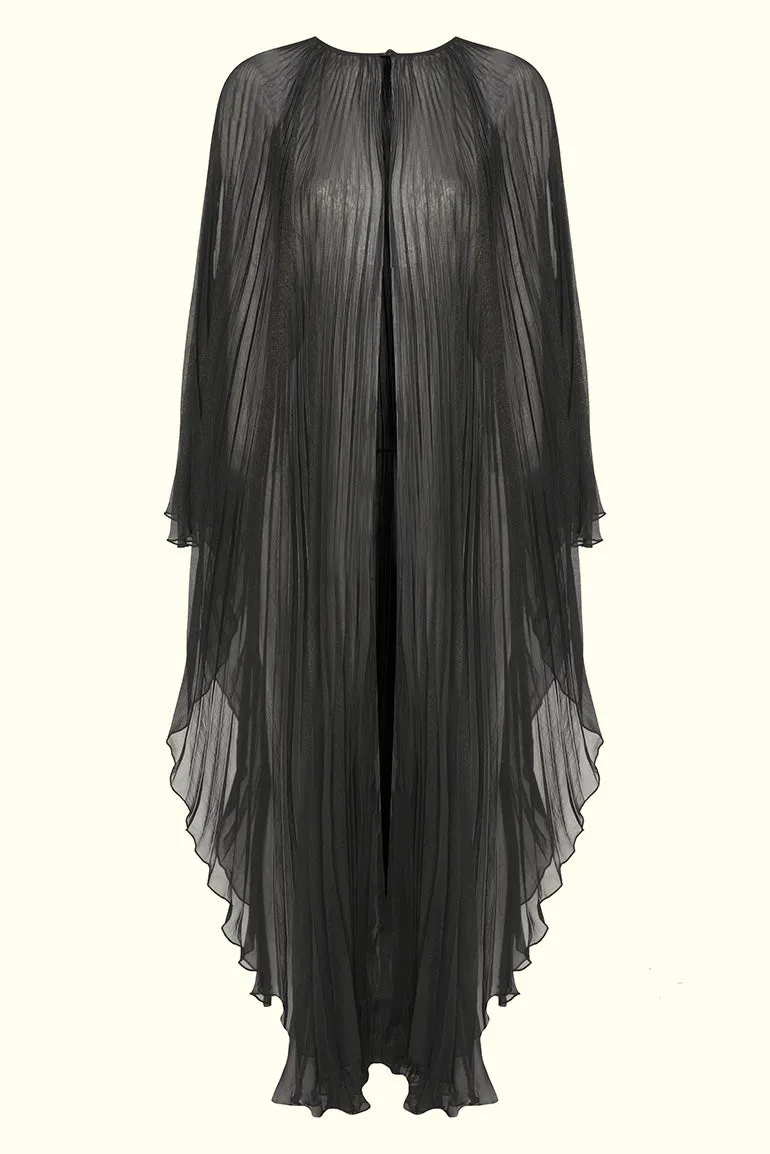 Into the Night Pleated Cape