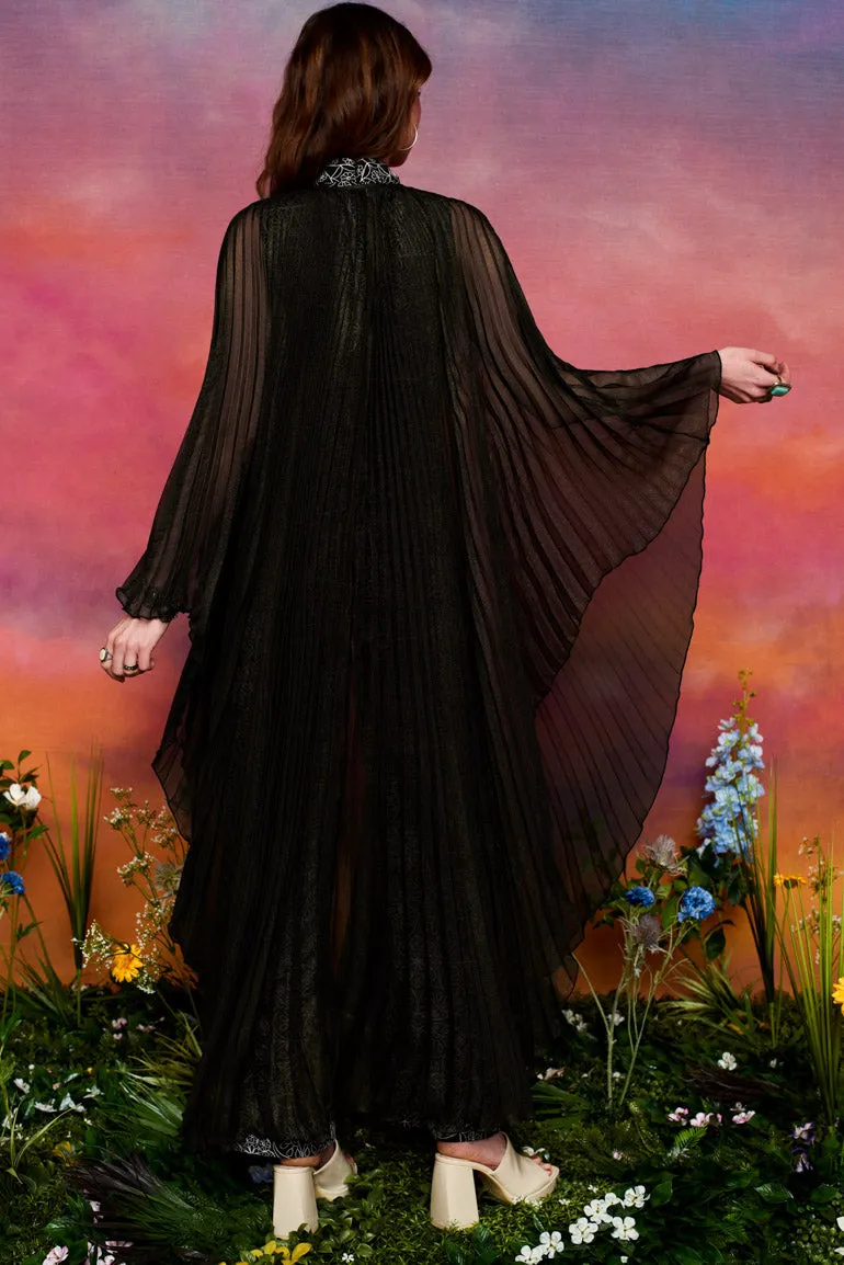 Into the Night Pleated Cape