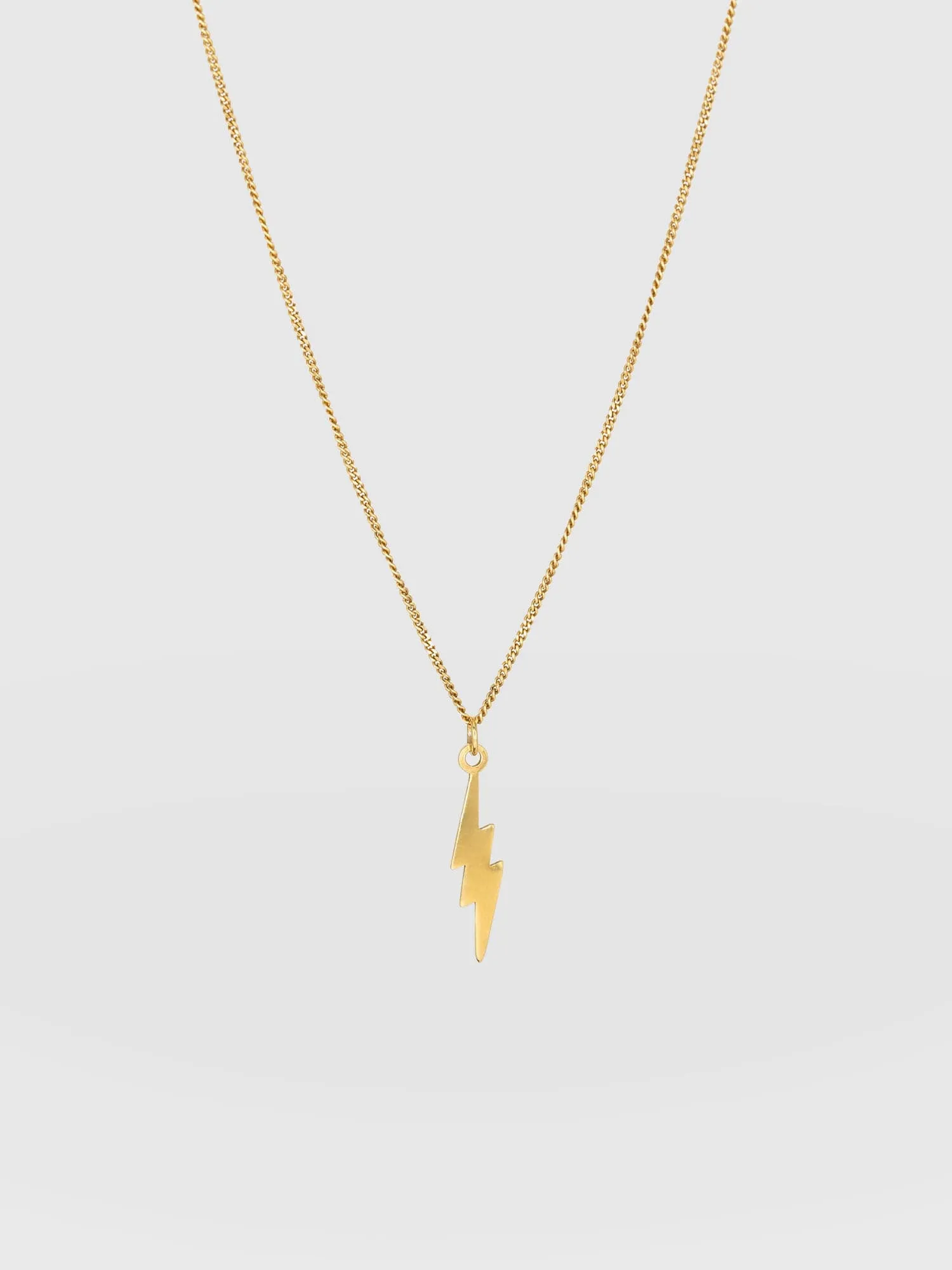 Lightning Necklace - Gold