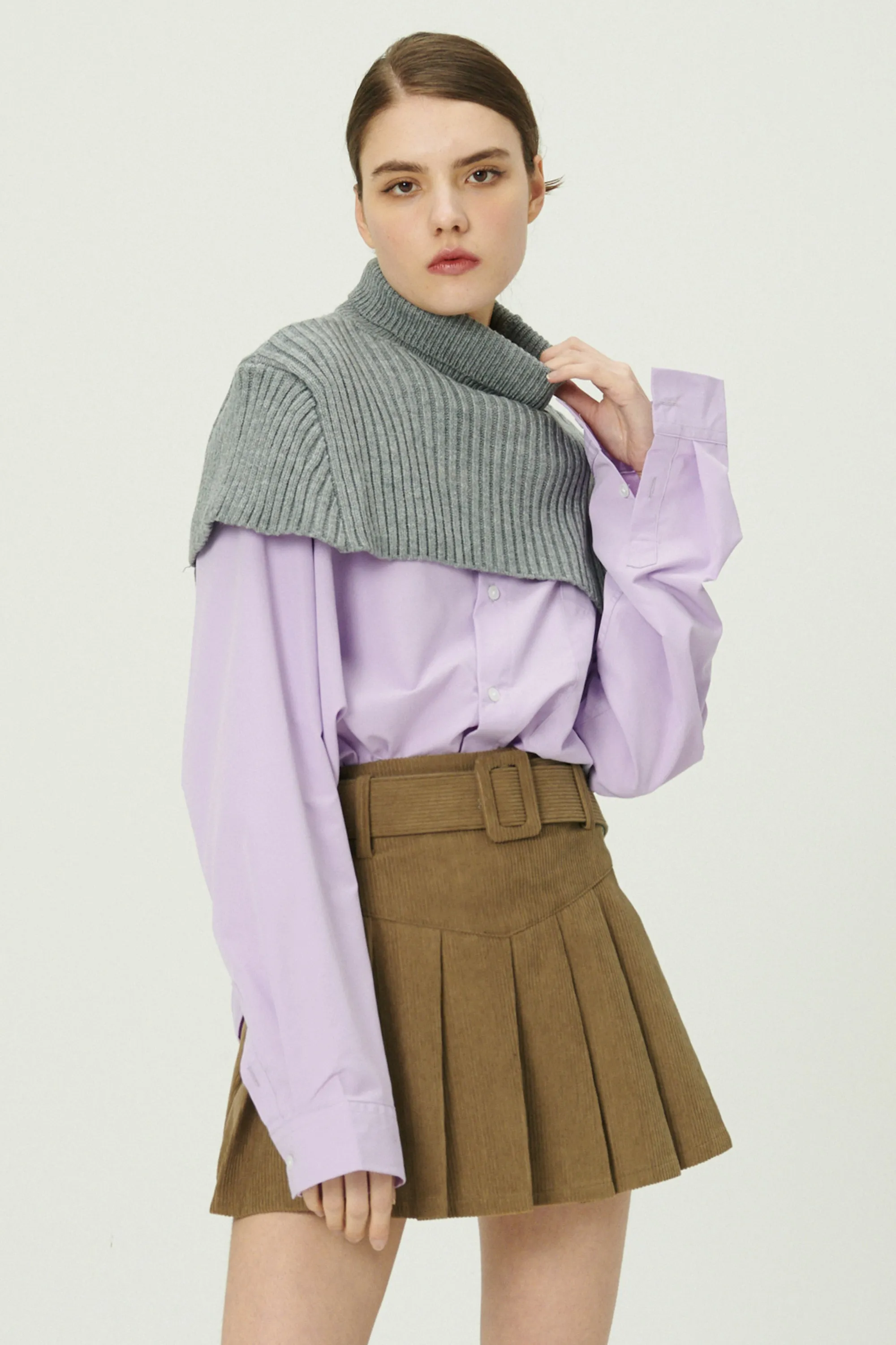 Marga Mockneck Sweater Cape