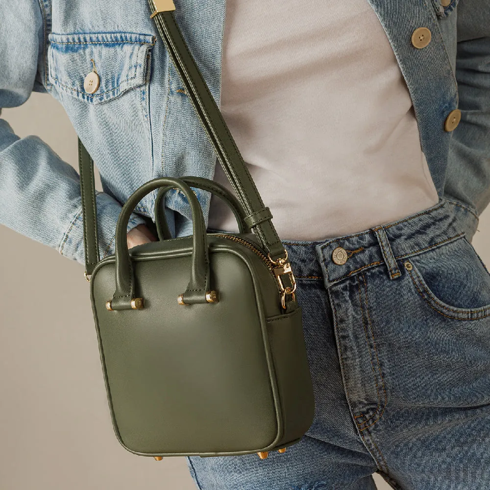 Monty Square Bag - Olive