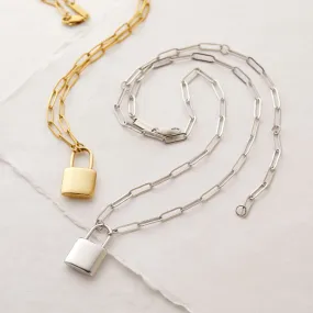 Padlock Necklace