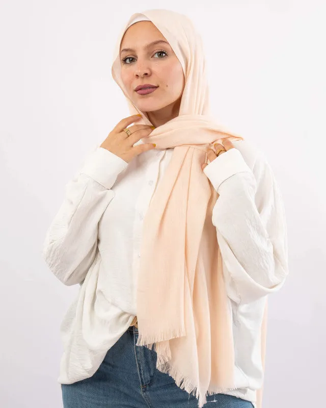 Plain Linen Scarf