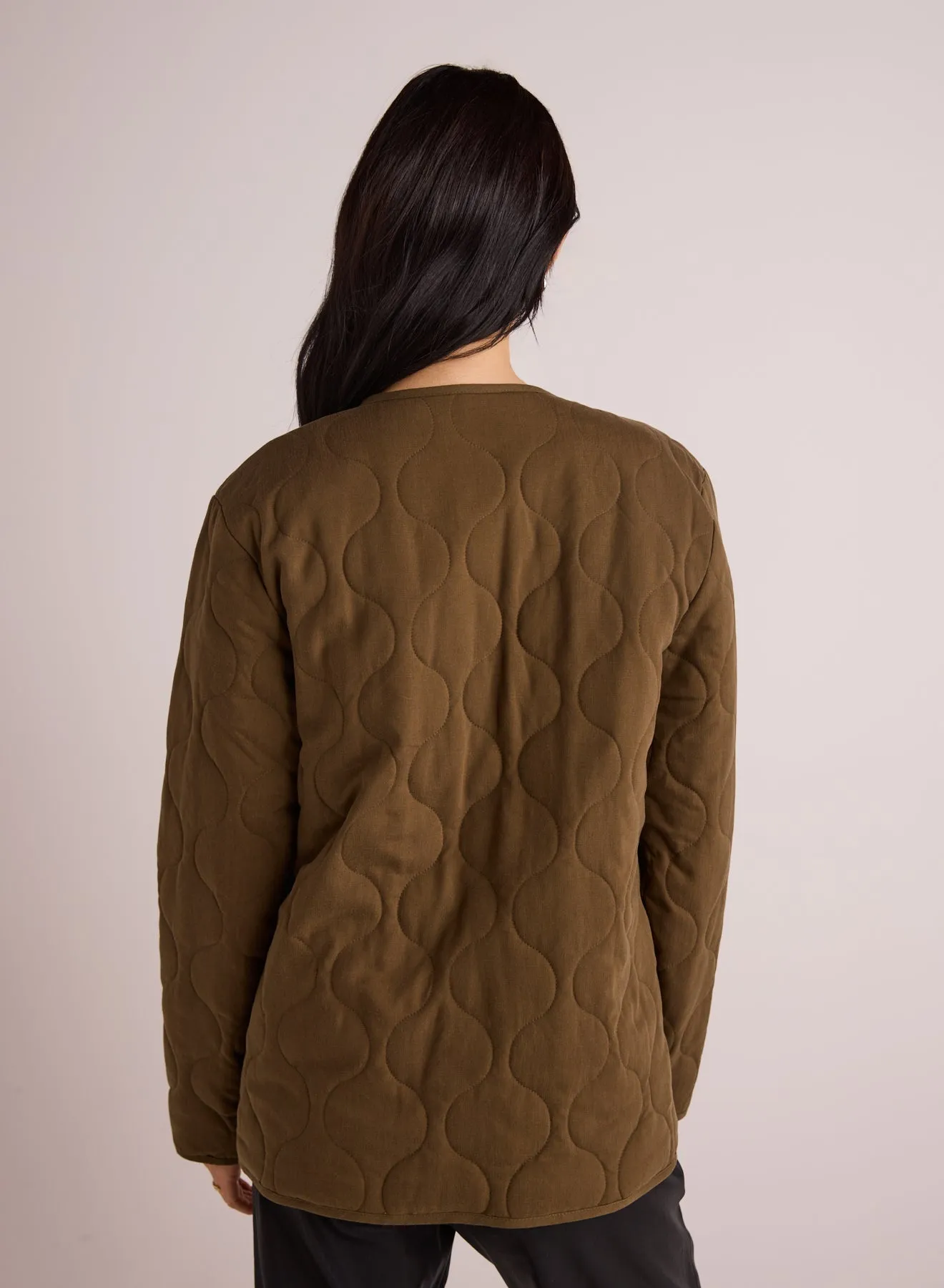 Quilted Jacket - Autumn Olive