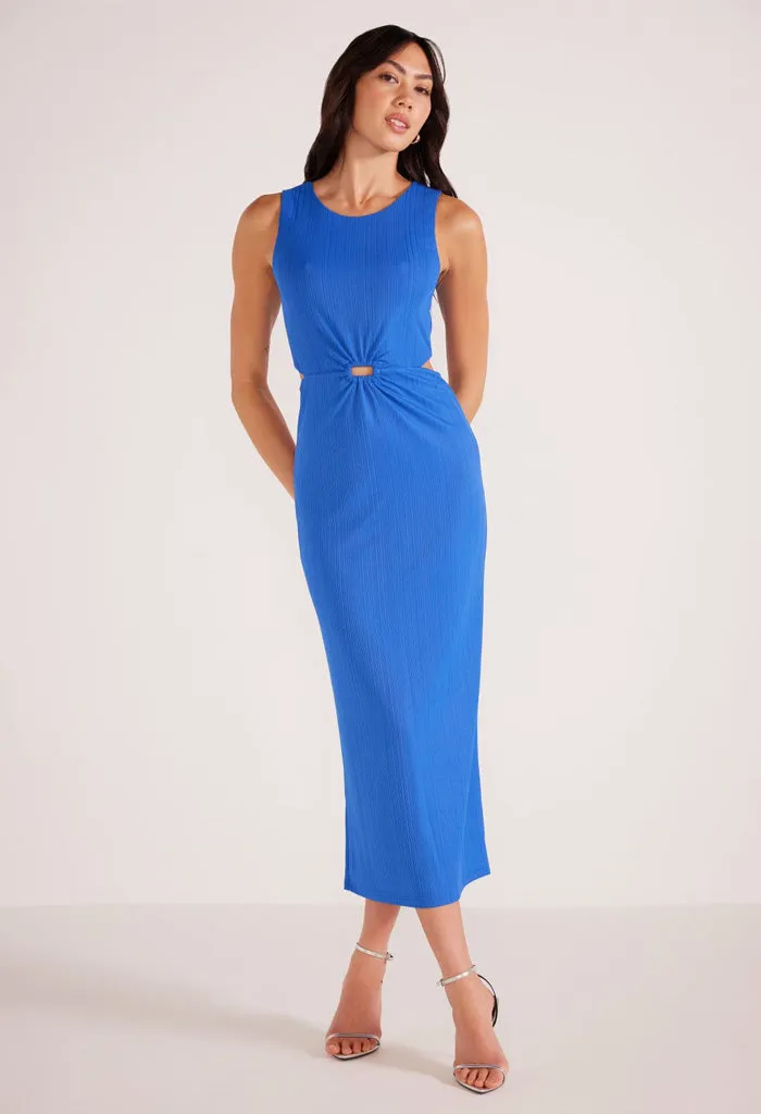 Raya Rib Jersey Midi Dress