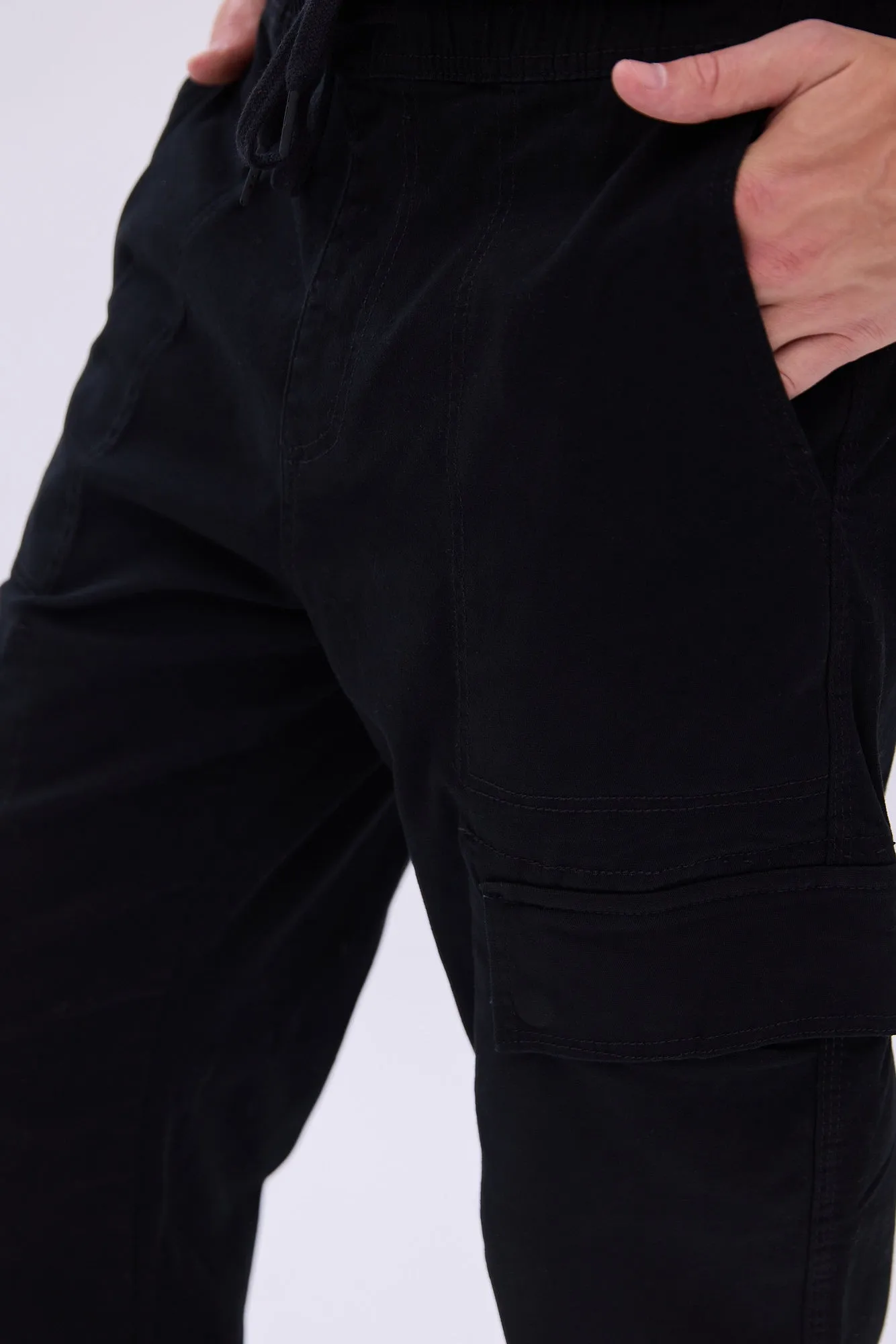 Relaxed Workwear Twill Pants