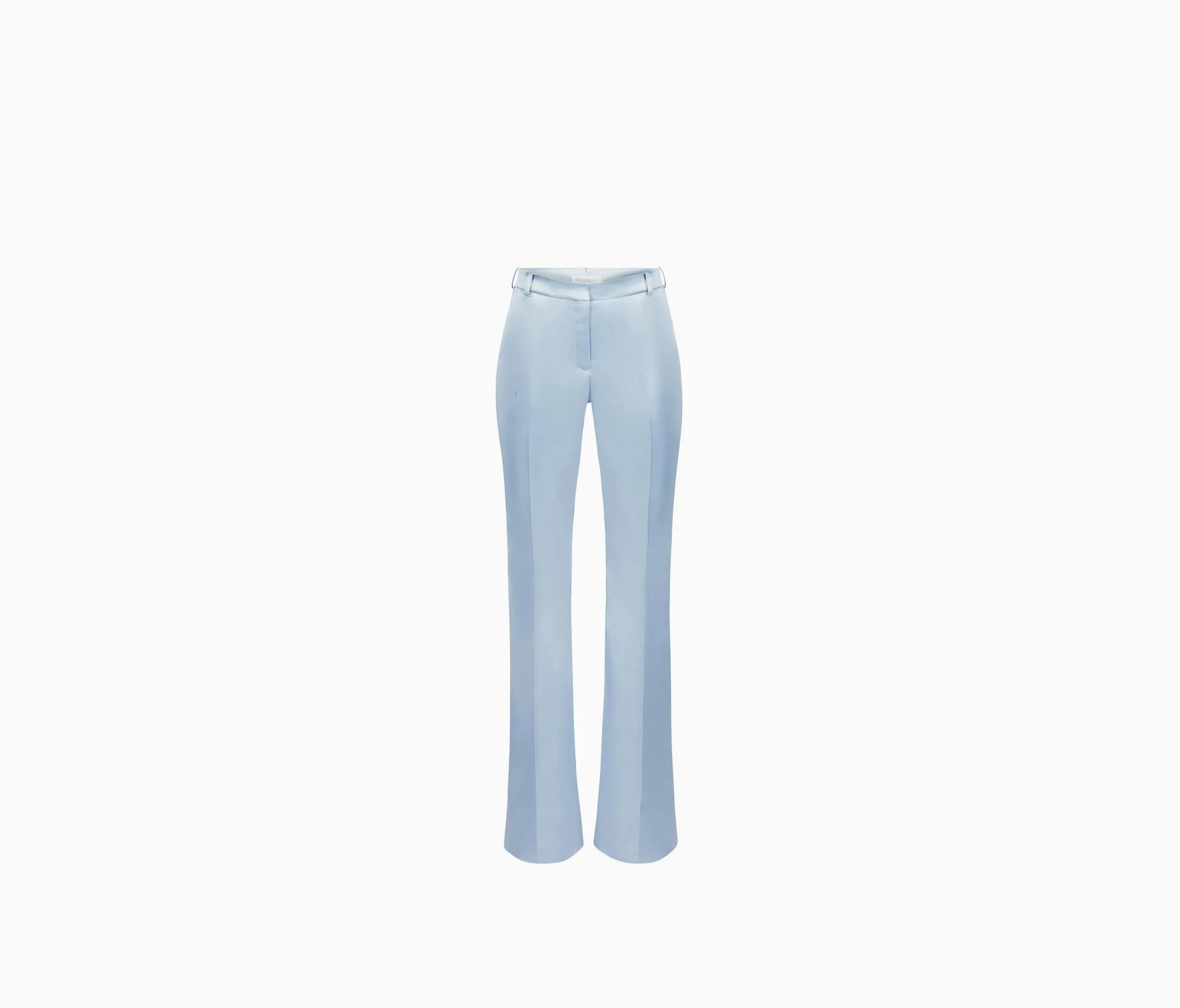 SATIN FLARED PANTS