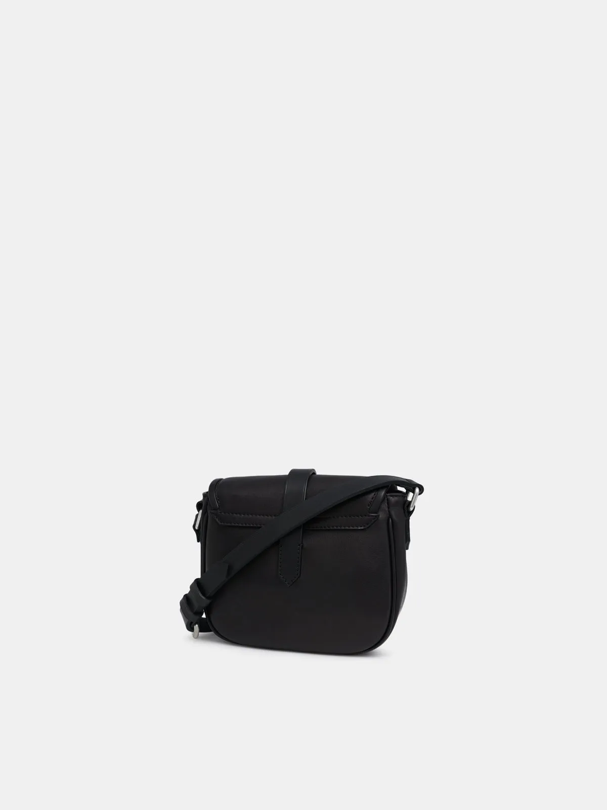 Small black leather Rodeo Bag